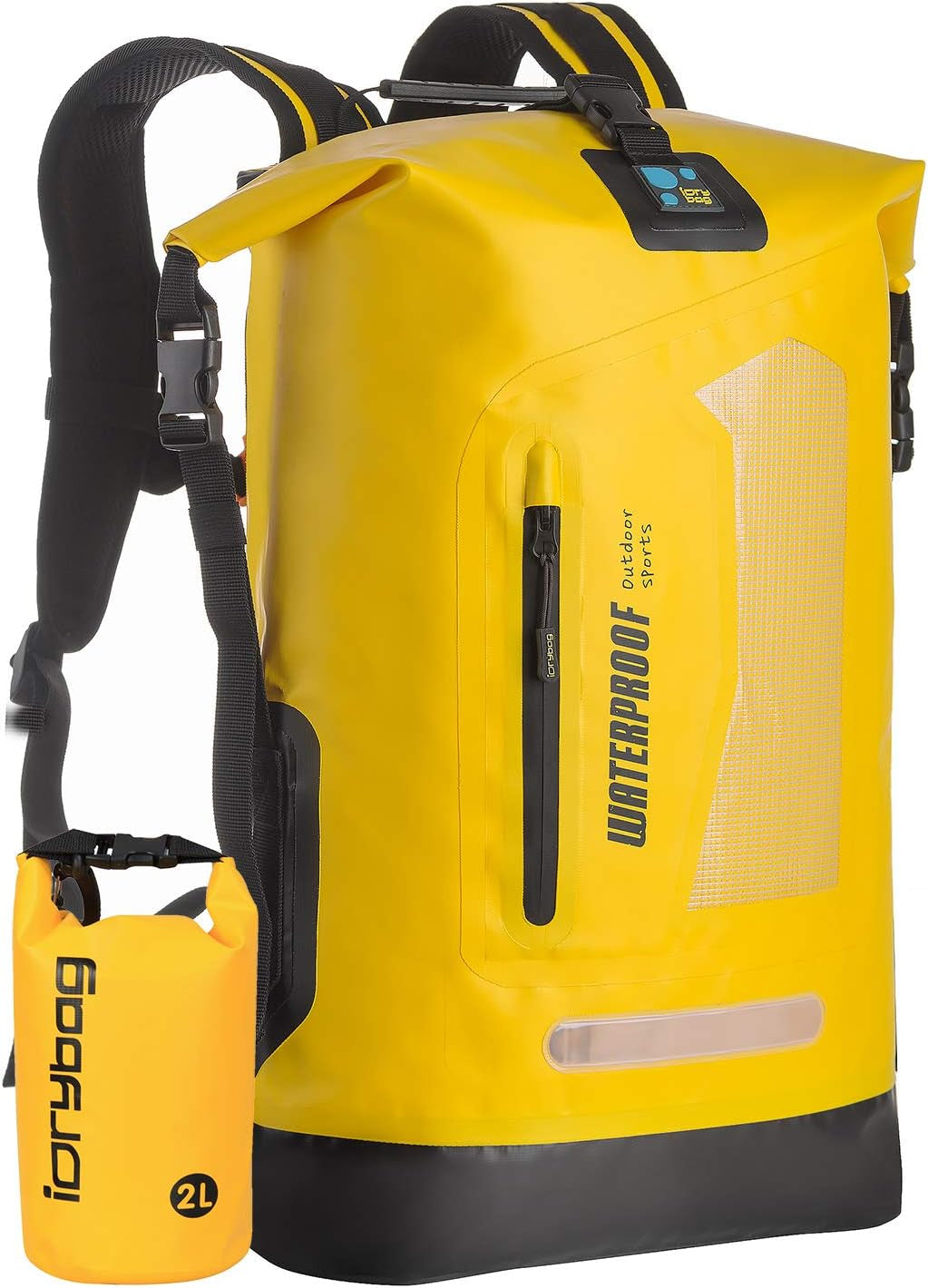 Waterproof Backpack for Men 30L, Floating Dry Bag Kayak, Dry Backpack Hiking